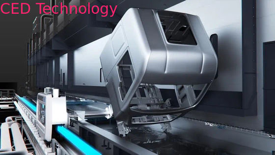 Revestimento ISO9001 Electrophoretic cinzento com os ingredientes do cano principal do éter do álcool