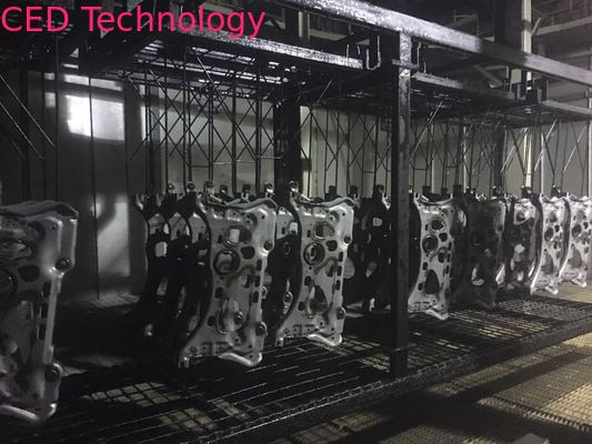 Tinta ED para eletroforese de molas automotivas Excelente ocultação do substrato e resistência à corrosão