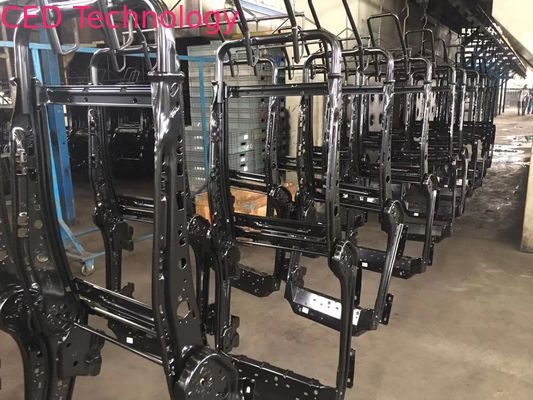 Revestimento Preto de Borda Lisa, Pintura Eletroforética Cataforética para Assento de Carro